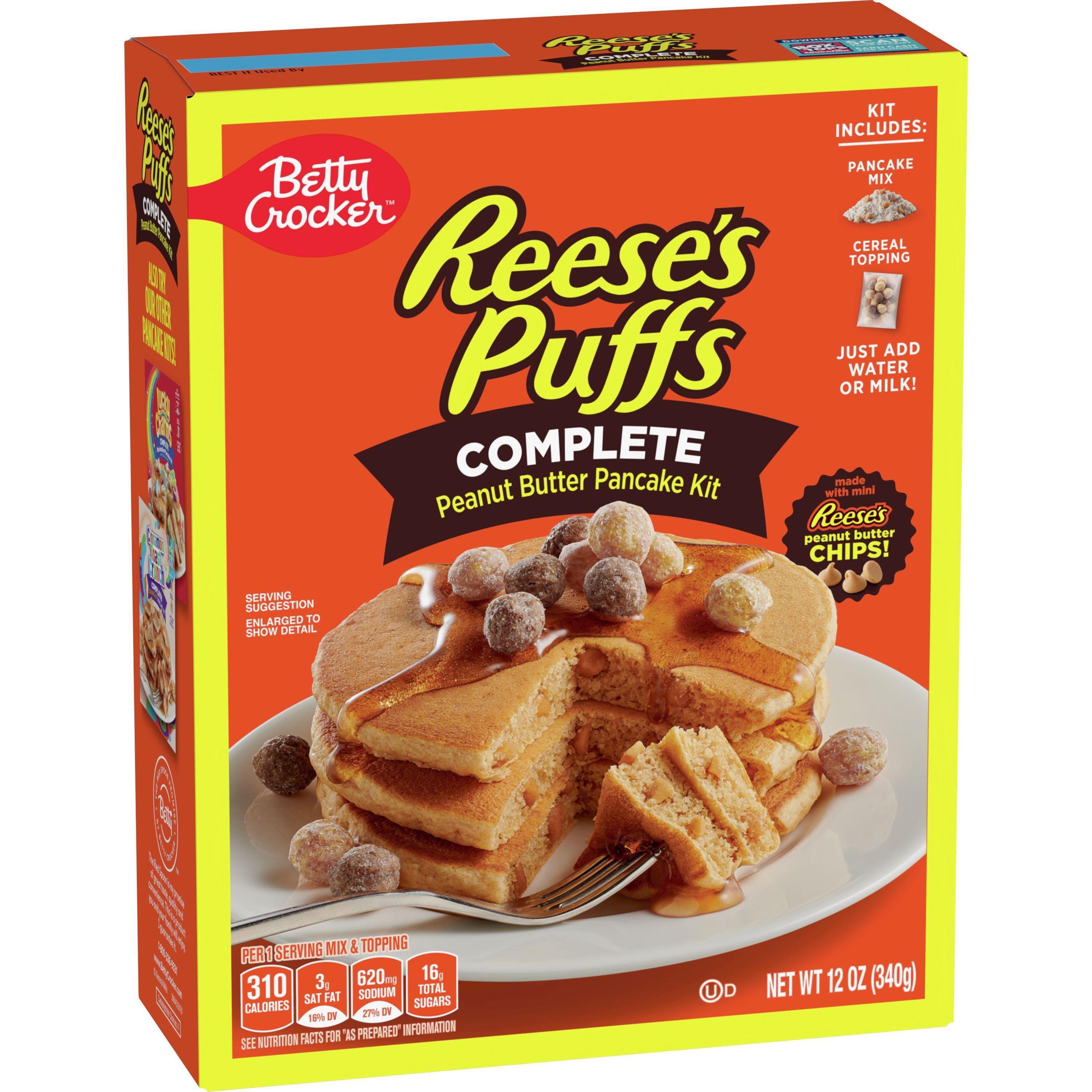 Betty Crocker Reese’s Puffs Pancake Mix