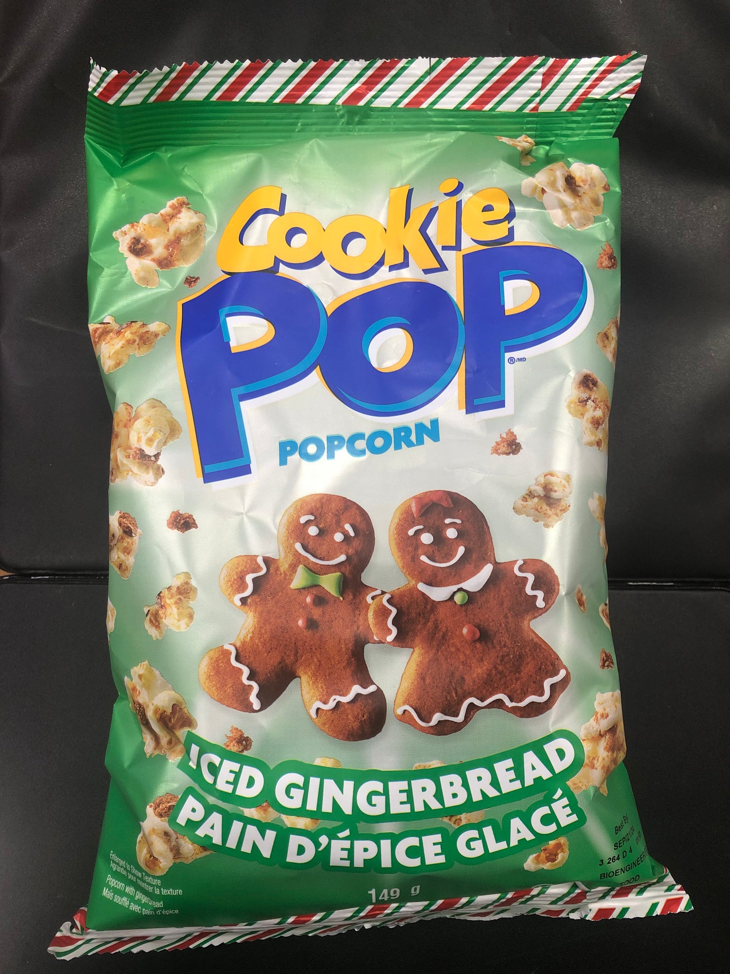 Cookie Pop Popcorn Iced Gingerbread 149G - Extreme Snacks