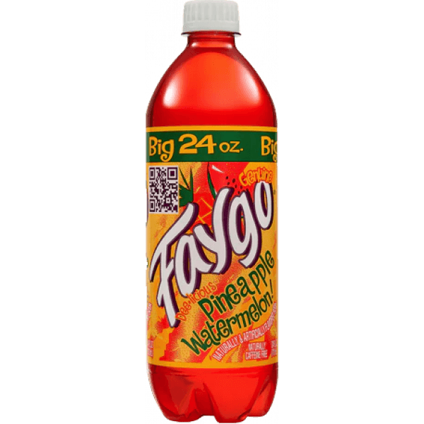 Faygo Pineapple Watermelon Drink 710mL - Extreme Snacks