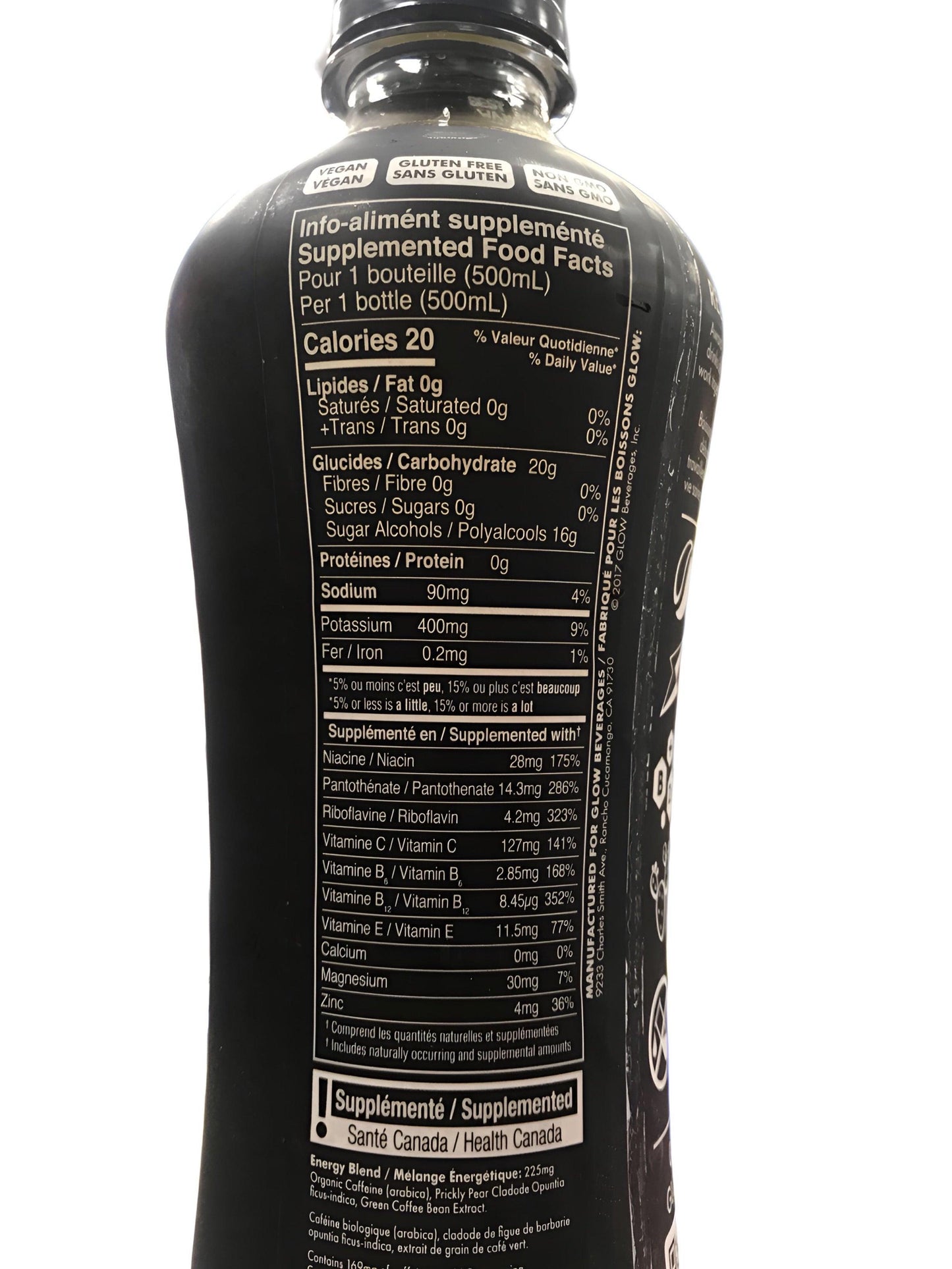 GLOW Sparkling Energy Kylie Jenner Exclusive - Mango Apricot - Extreme Snacks