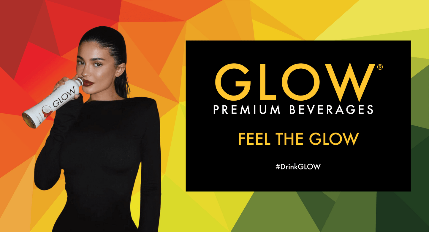 GLOW Sparkling Energy Kylie Jenner Exclusive - Mango Apricot - Extreme Snacks