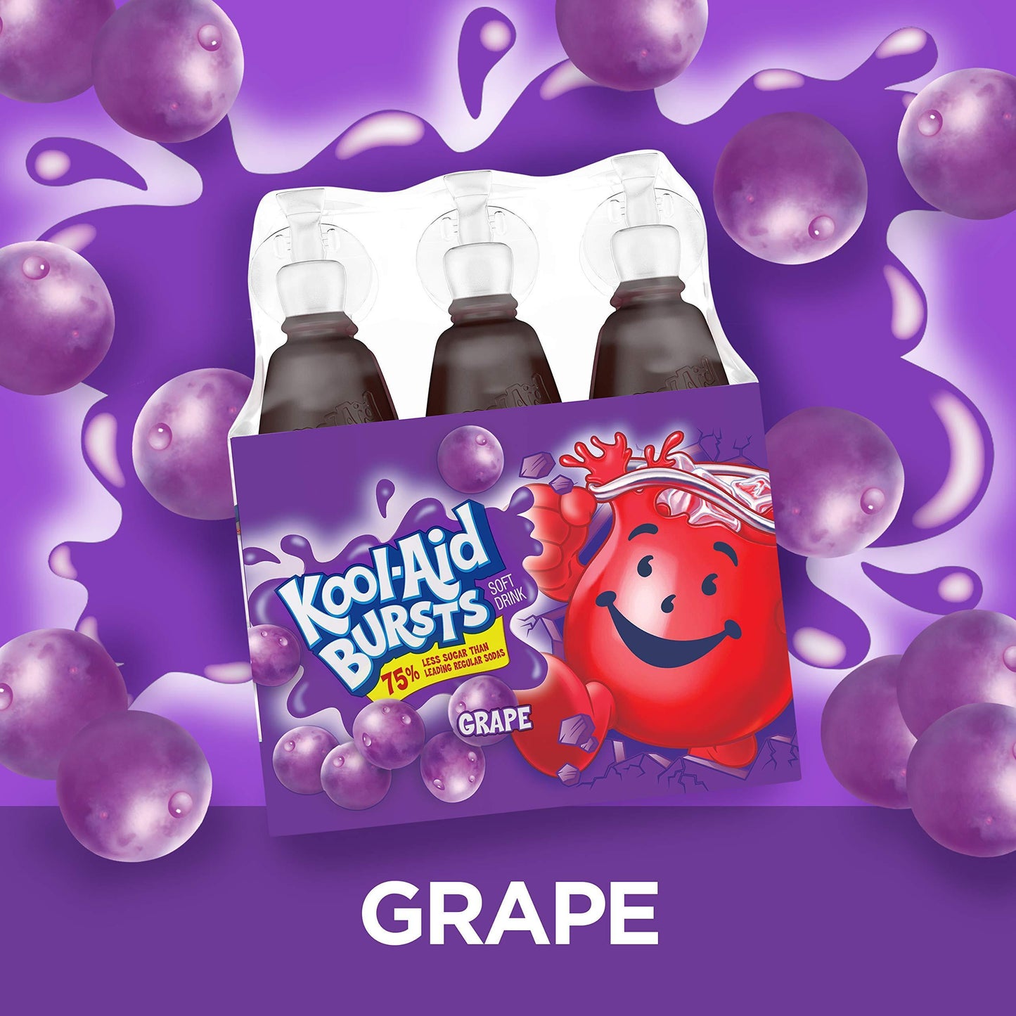 Kool-Aid Bursts Grape 6 Pk - Extreme Snacks