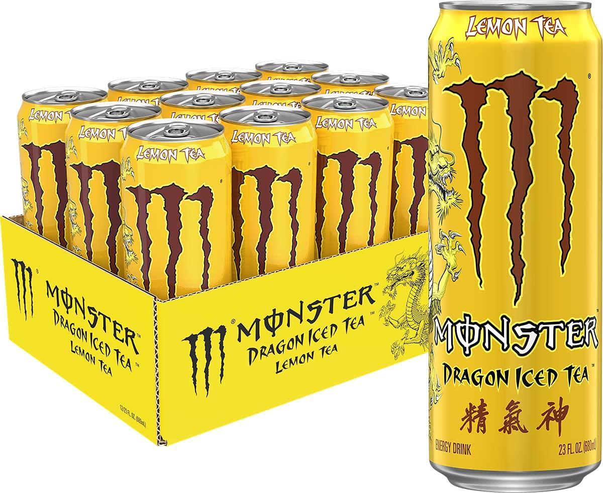 Monster Energy Dragon Tea Lemon Tea - Extreme Snacks