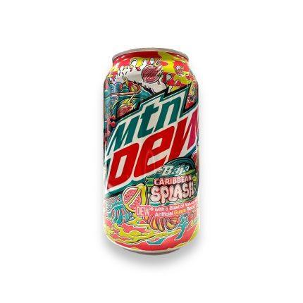 Mountain Dew Baja Caribbean Splash Can 355ML - Extreme Snacks