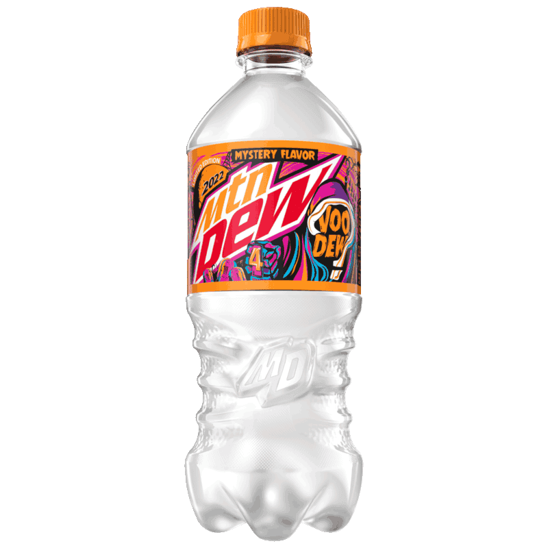Mountain Dew Voo Dew Mystery Flavor 2025 Bottle 591 mL