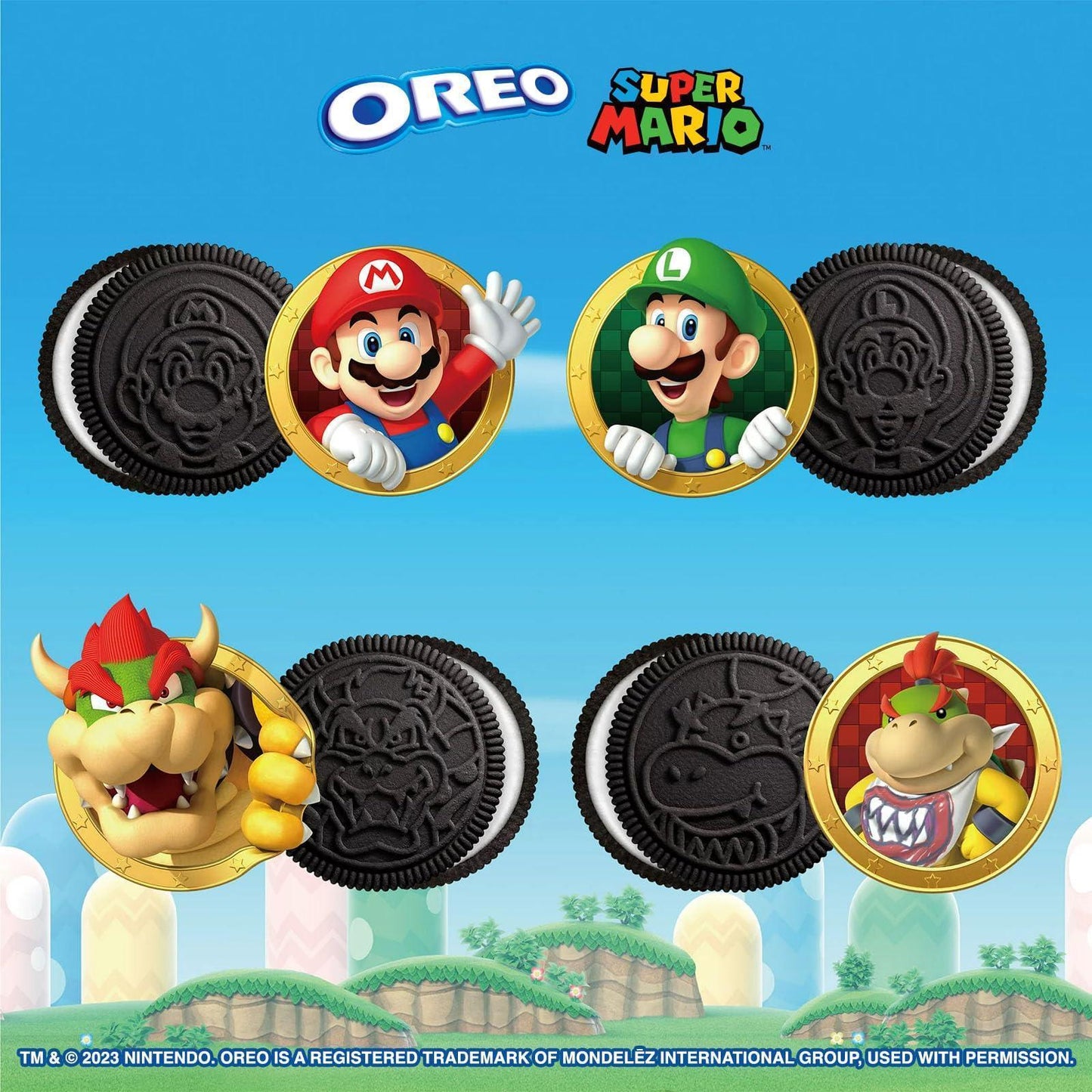 Oreo Super Mario Cookies - 345G - Extreme Snacks