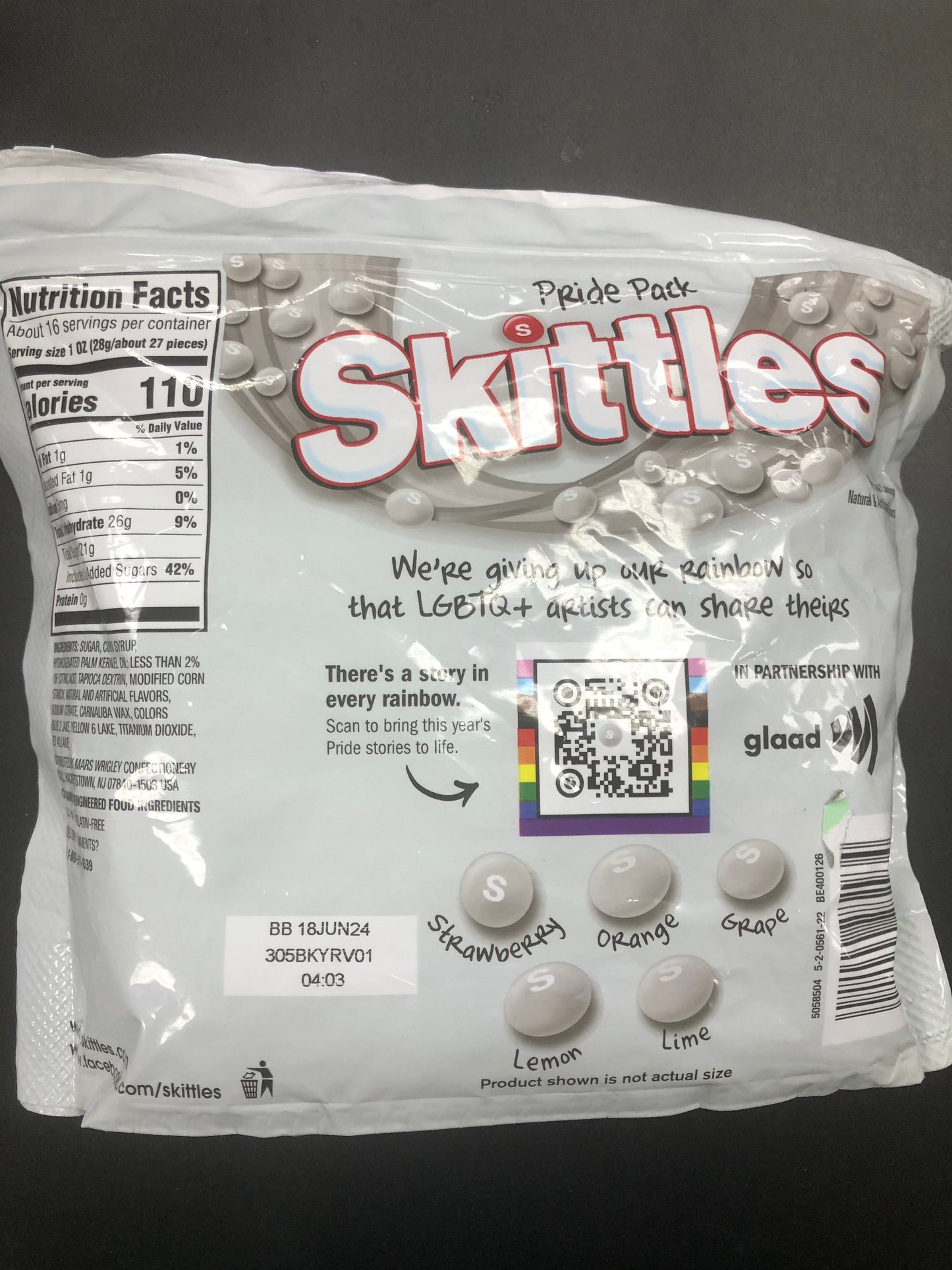 Skittles Limited Pride Edition 15.6OZ - Extreme Snacks