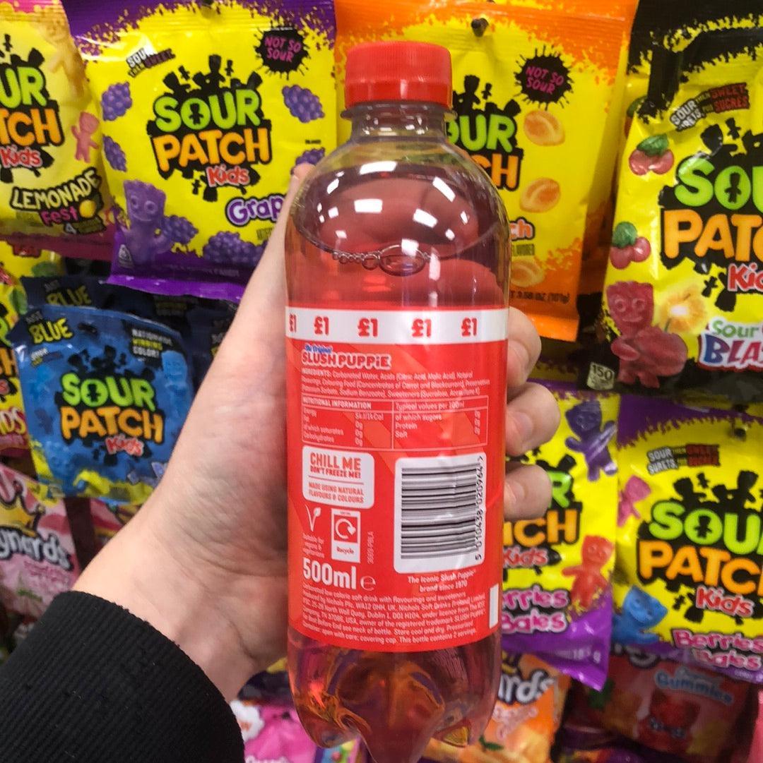 Slush Puppie Strawberry Fizzie Soda - UK - Extreme Snacks