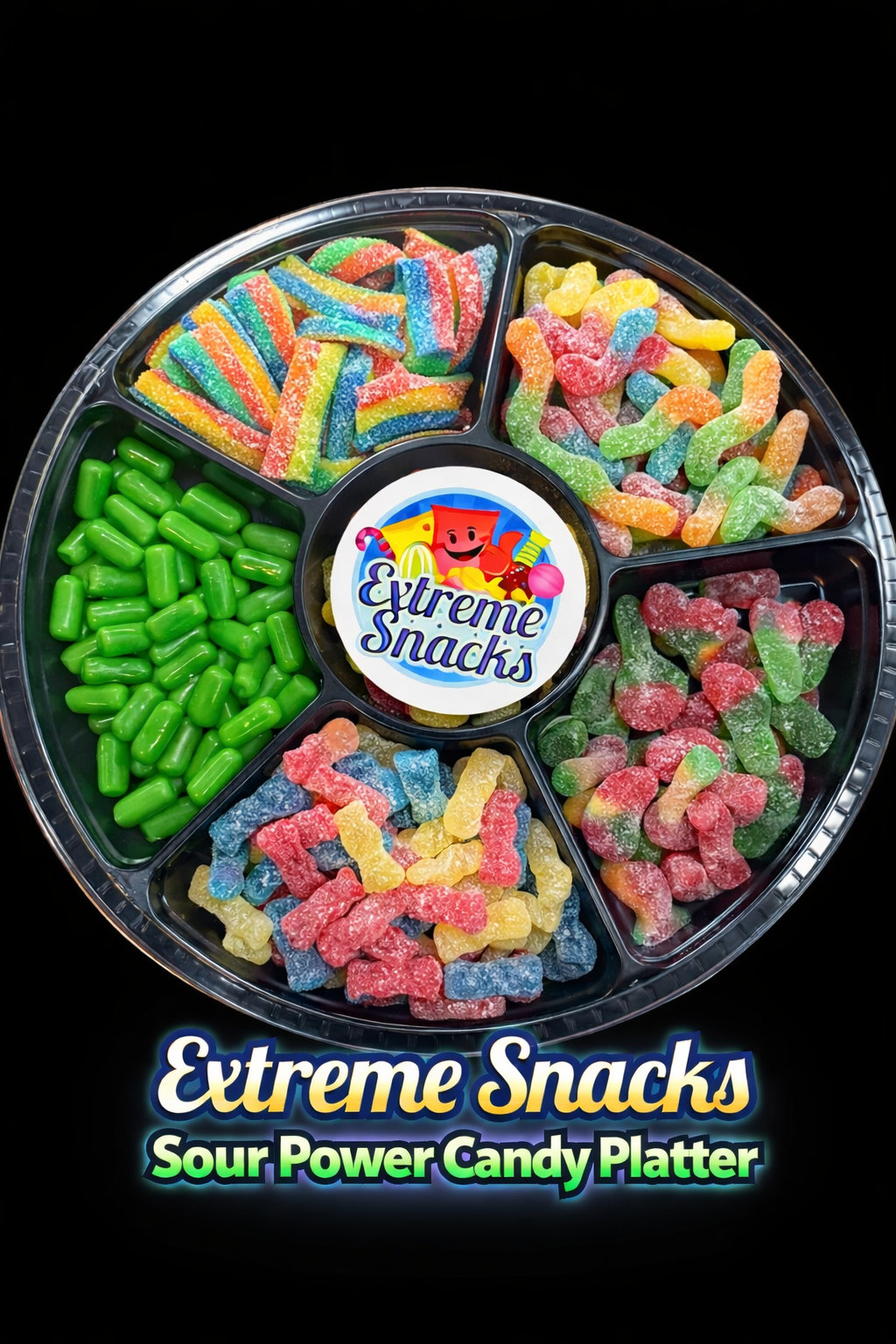 Extreme Snacks Sour Power Candy Platter
