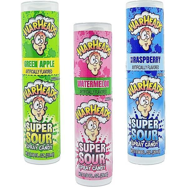 Warheads Super Sour Spray Candy - Extreme Snacks