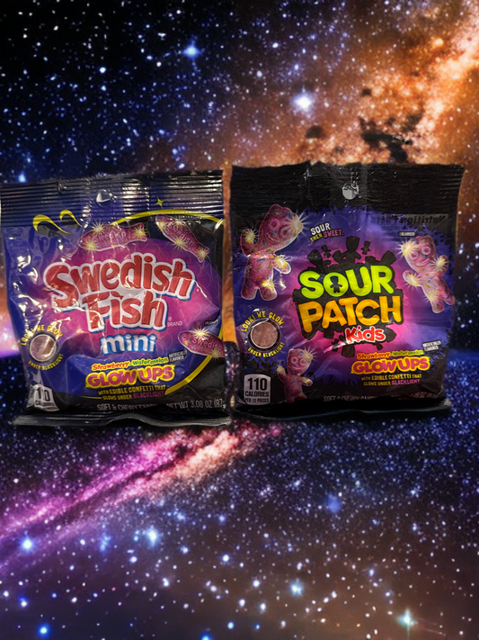 Glow Up Series: Sour Patch Kids & Swedish Fish Like You’ve Never Seen Before