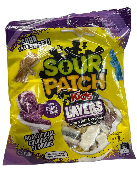 Sour Patch Kids Layers from Australia: The Ultimate Sweet & Sour Candy