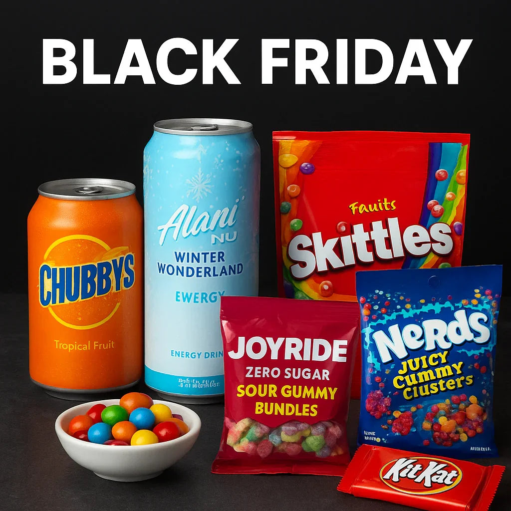 Black Friday Deals: 12 Rare Snacks & Beverages at Extreme Snacks