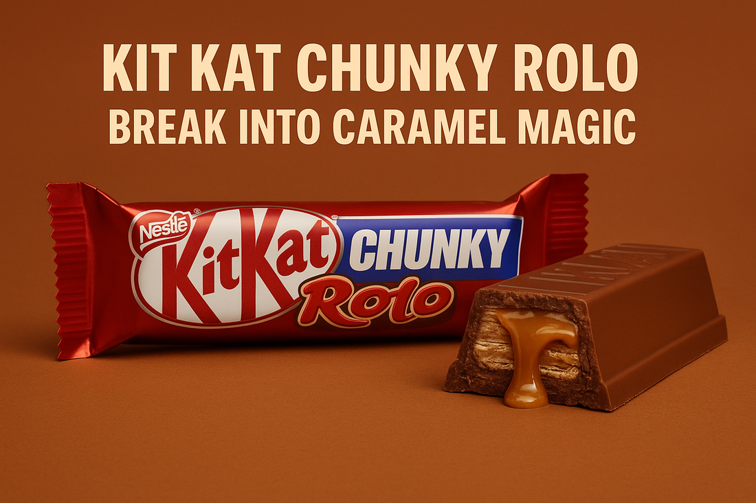 🍫 Kit Kat Chunky Rolo — When Crunch Meets Caramel Magic
