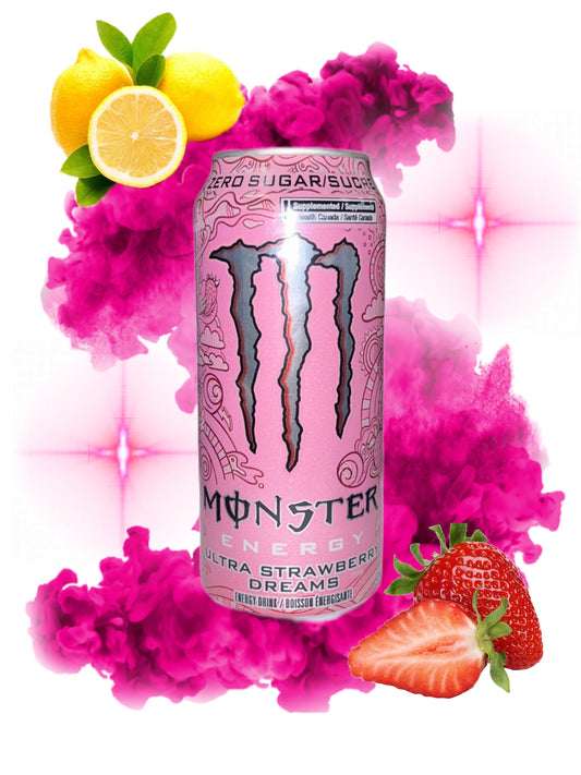 Where to buy Monster Energy Ultra Strawberry Dreams? - Extreme Snacks