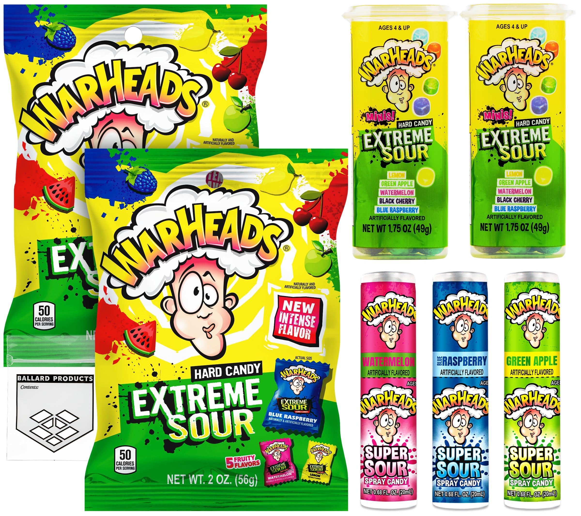 Extream Snacks Warheads: A Sour Sensation Collection