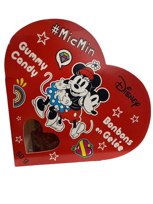 Mikey And Minnie Valentines Day Gummy Candy 50G - Canadian Edition