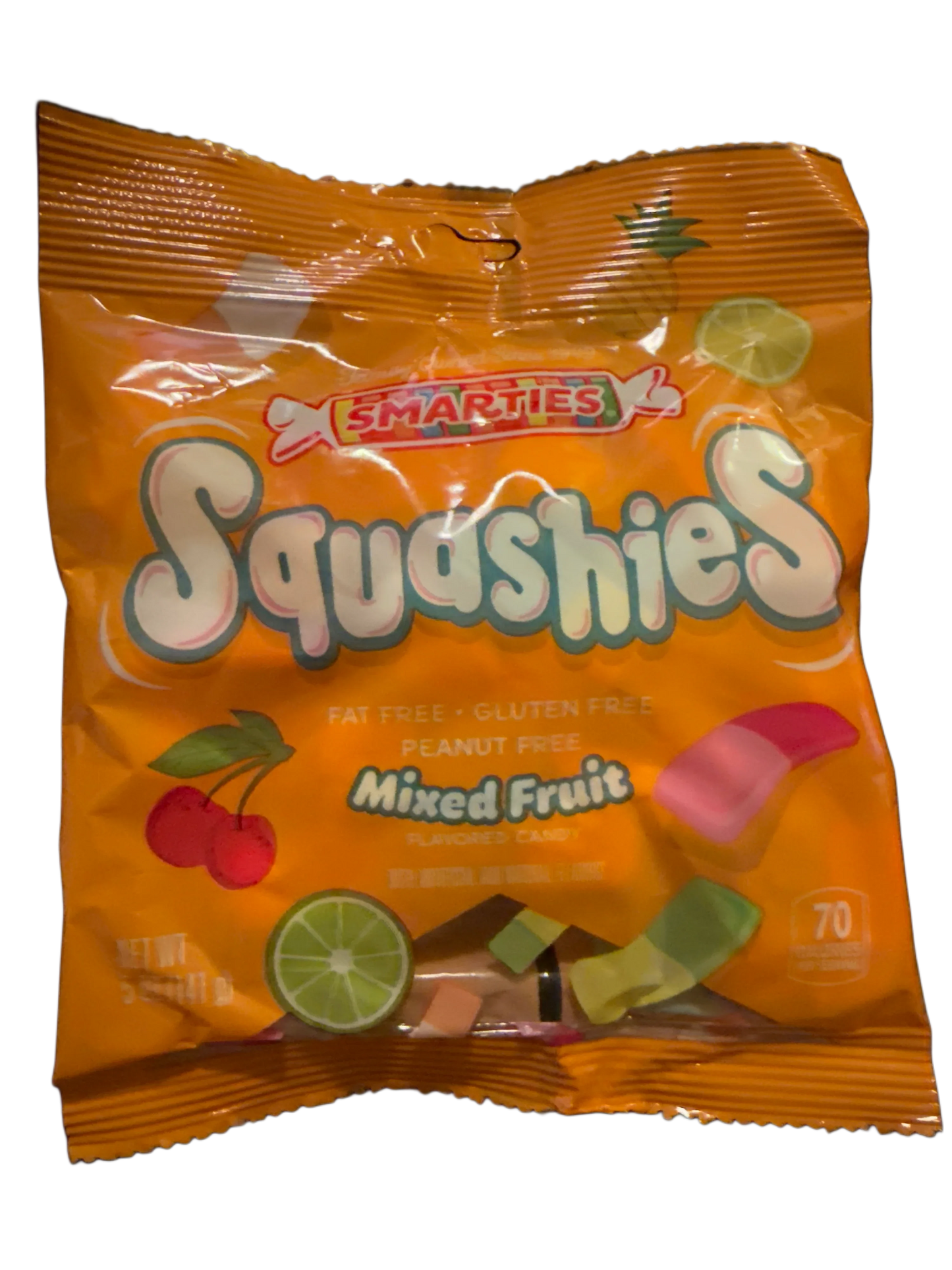 Smarties Squashies Mixed Fruit Flavour 141G - U.K Edition