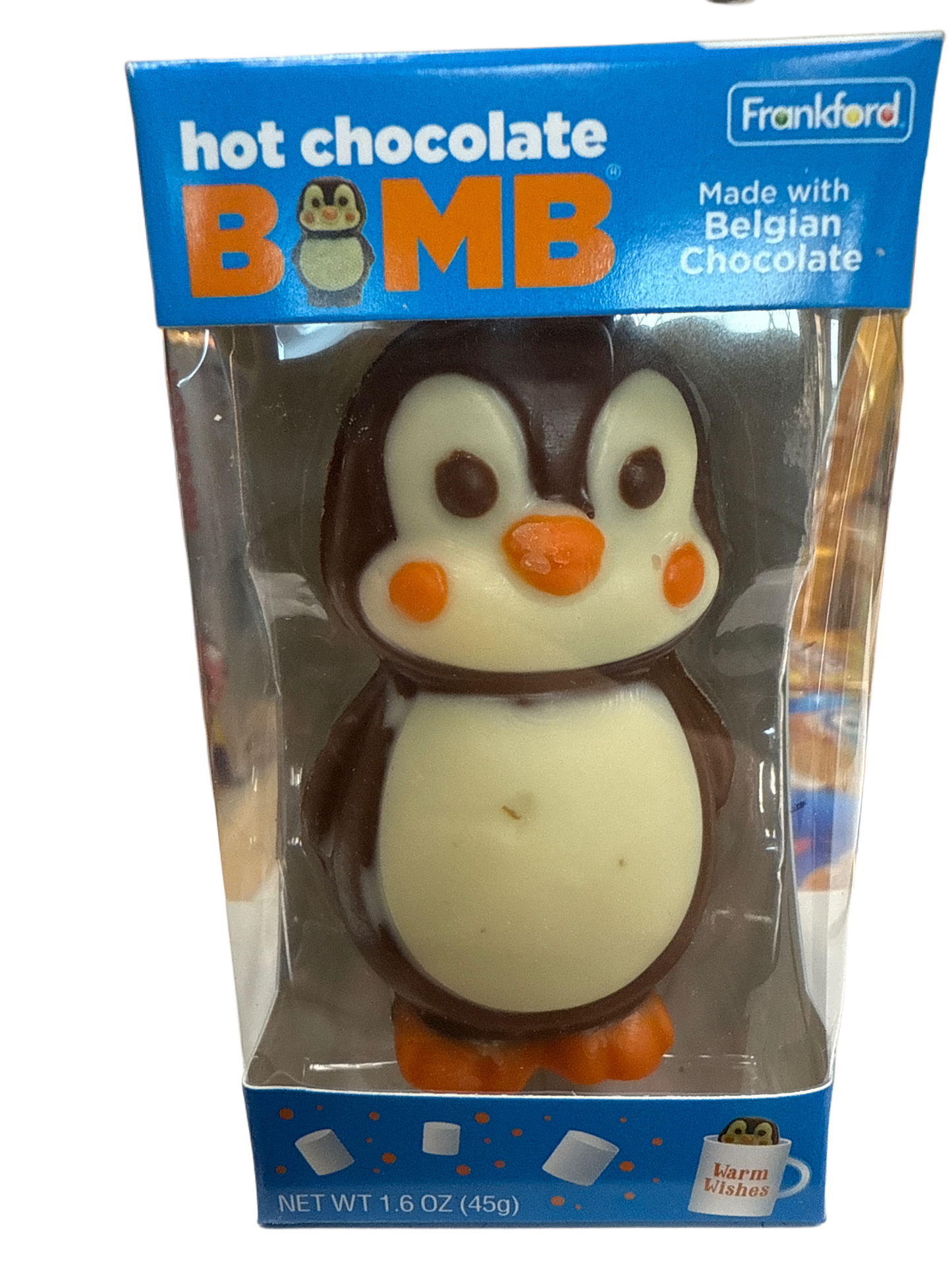 Frankford Weihnachts-Pinguin Belgische Heiße Schokolade Bombe 45G - U.S. Ausgabe