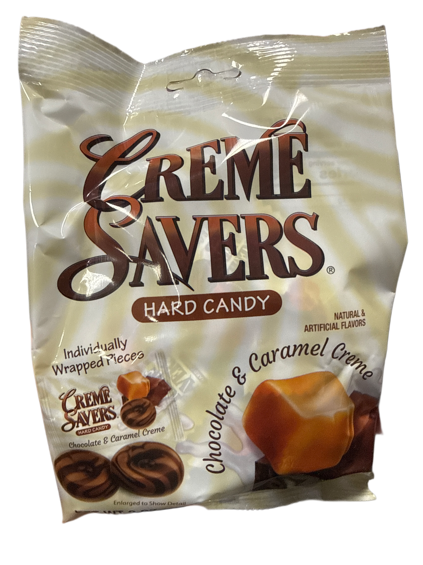 Creme Savers Chocolate and Caramel Hard Candy 85G - U.S Edition