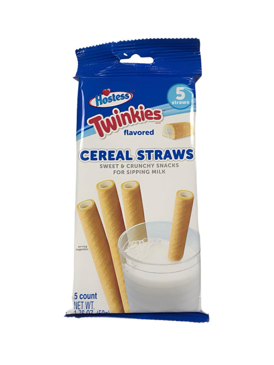 Hostess Twinkies Cereal Straws - Extreme Snacks