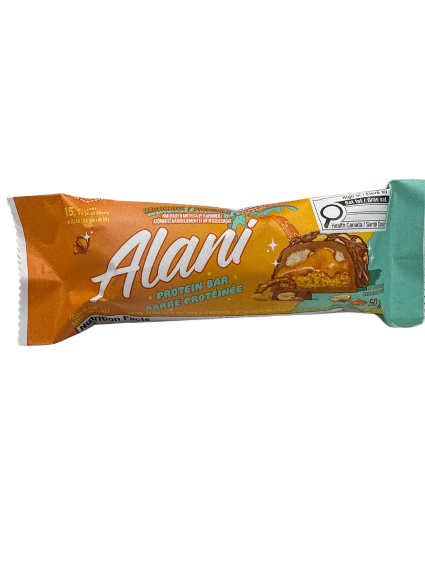 Barre Protéinée Alani Munchies 50G - Édition Canadienne