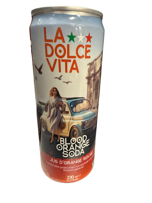 La Dolce Vita Blutorangen-Soda 330ML - Italienische Ausgabe