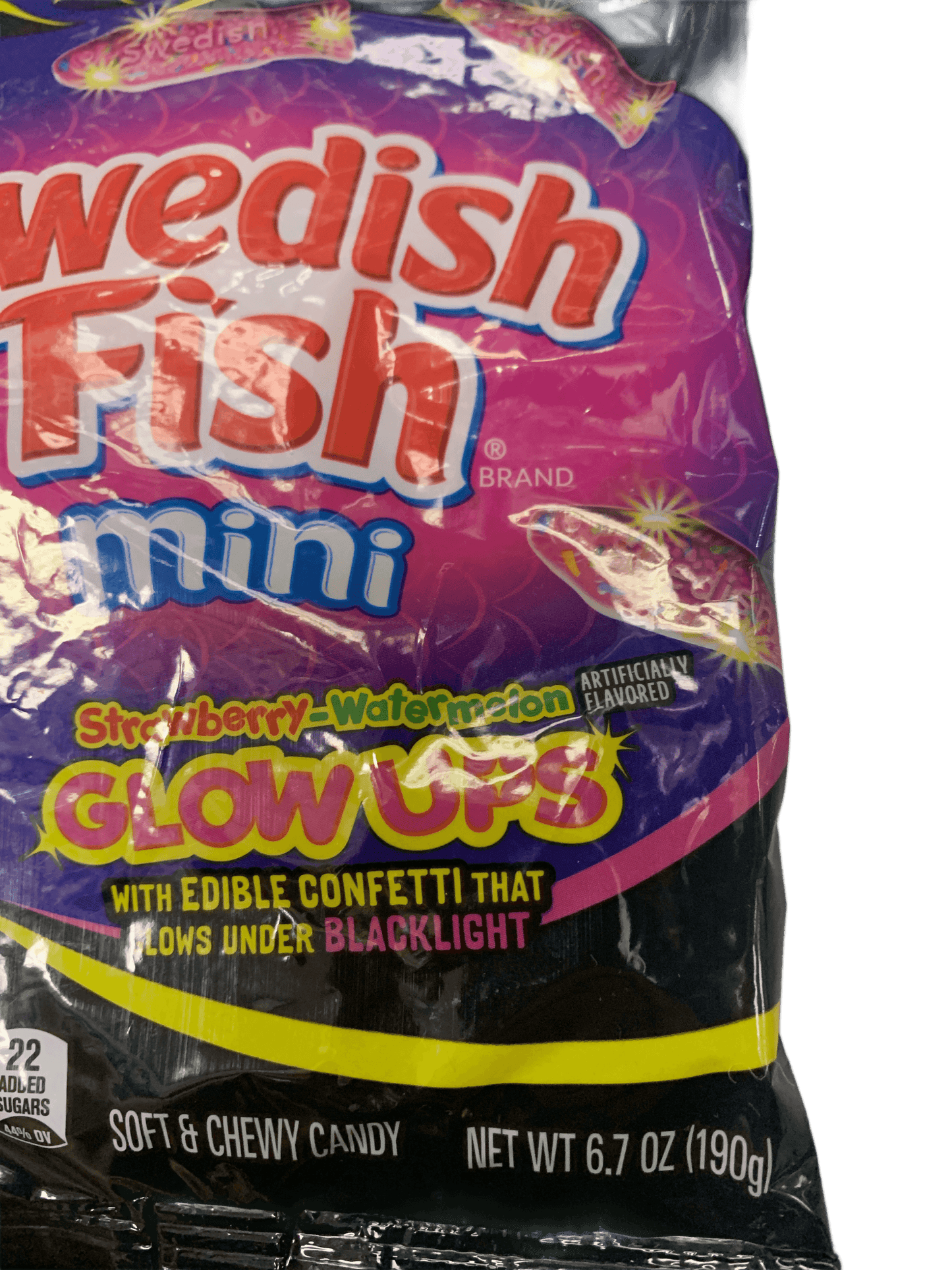 Swedish Fish Glow Ups 6.7OZ - Mexico Edition