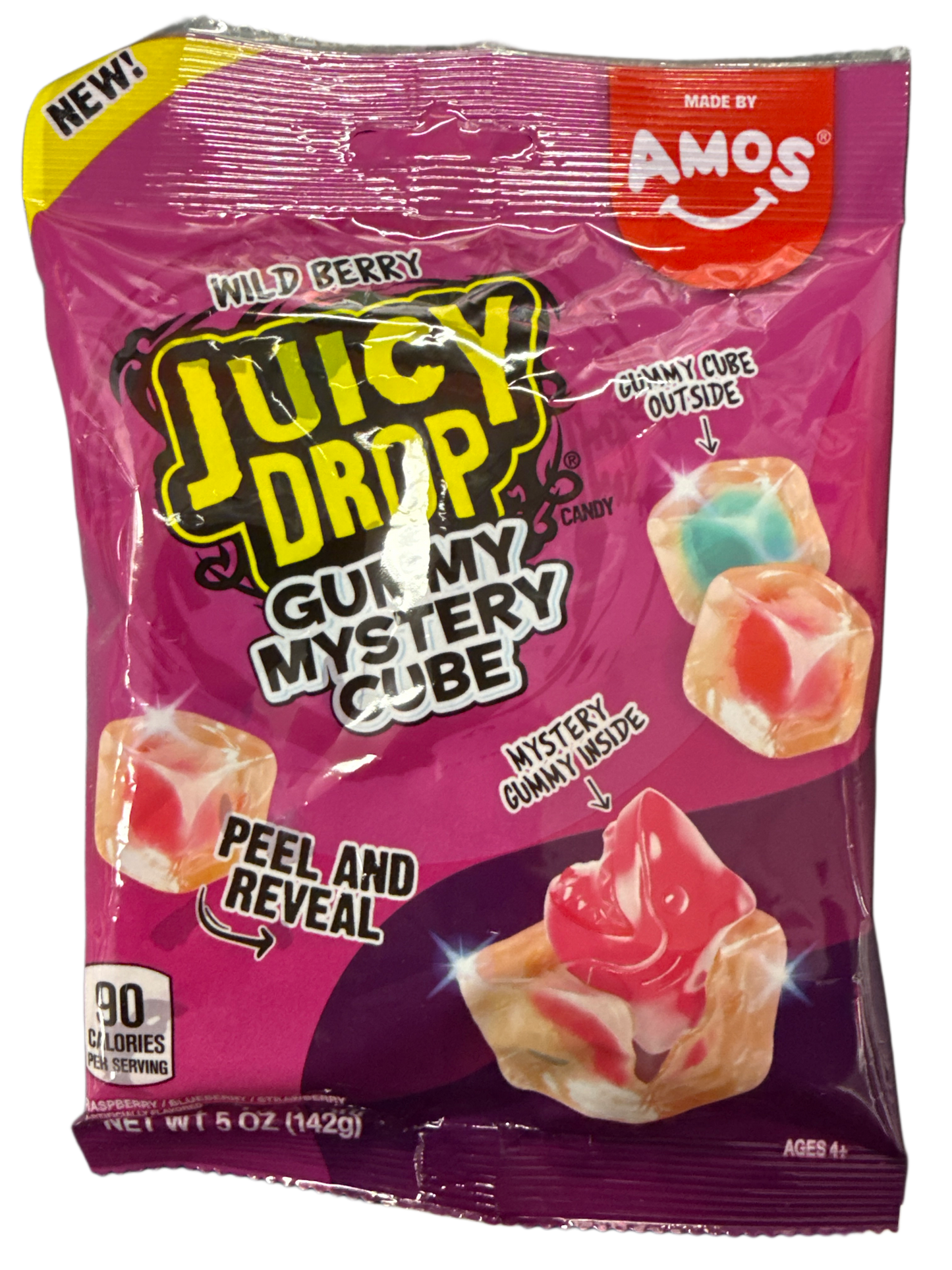 مكعب غامض من علكة التوت البري الطازج 142 جرام - إصدار الصين