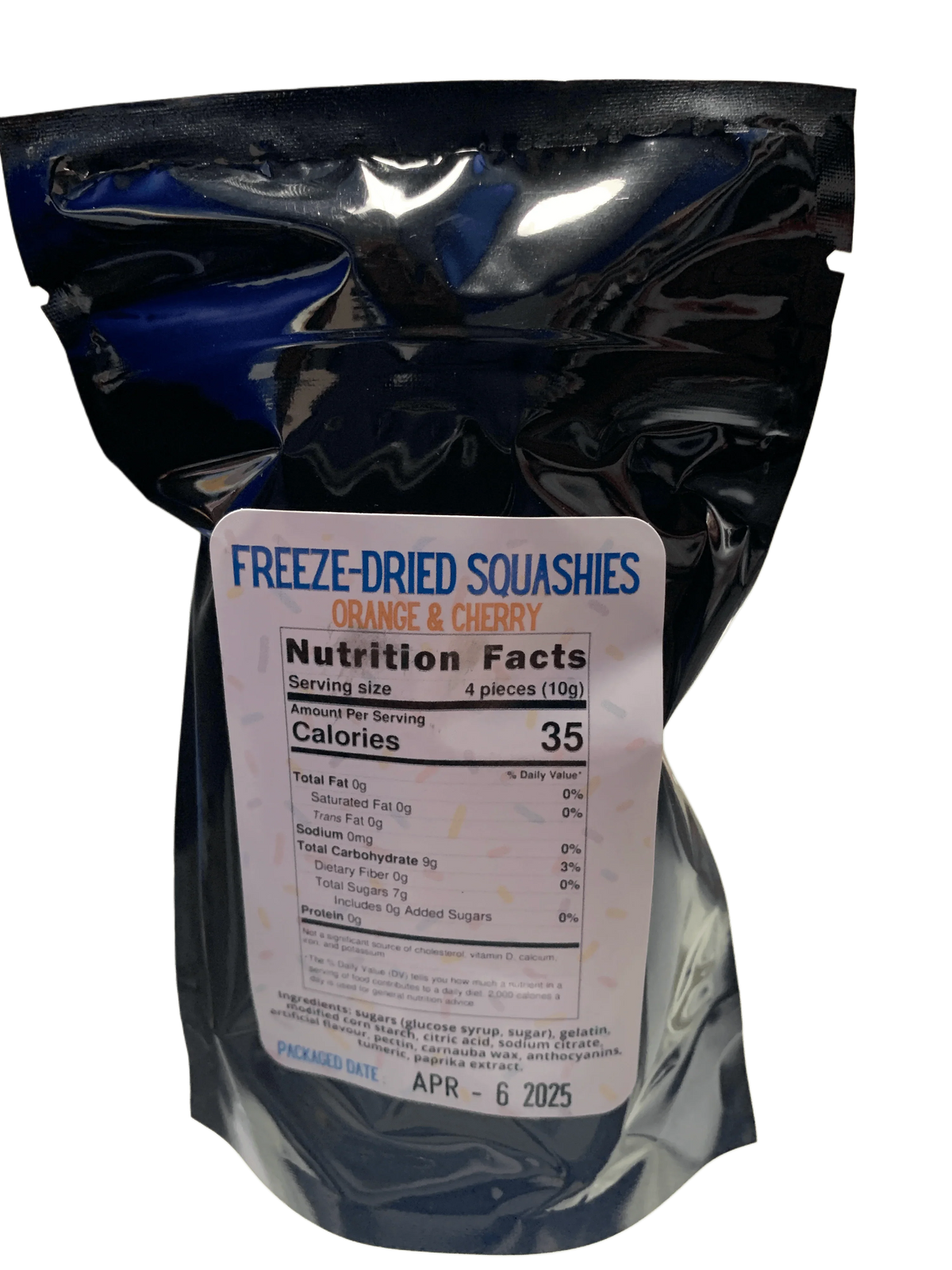 Extream Snacks Extreme Snacks Freeze Dried Orange And Cherry Squash 100G - Canadian E