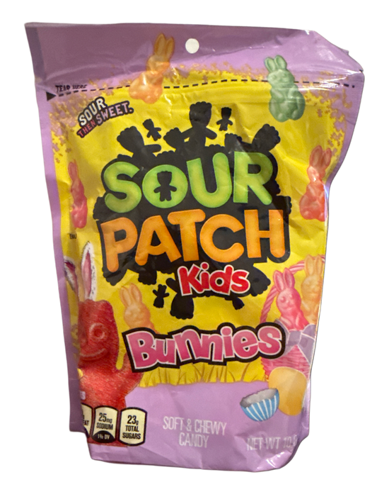 Sour Patch Kids Easter Bunny Candies 283G - Canadian Edition