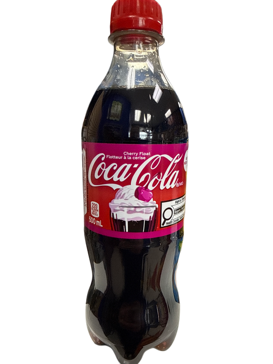 Coca Cola Cherry Float Bottle 500ML - Canadian Edition