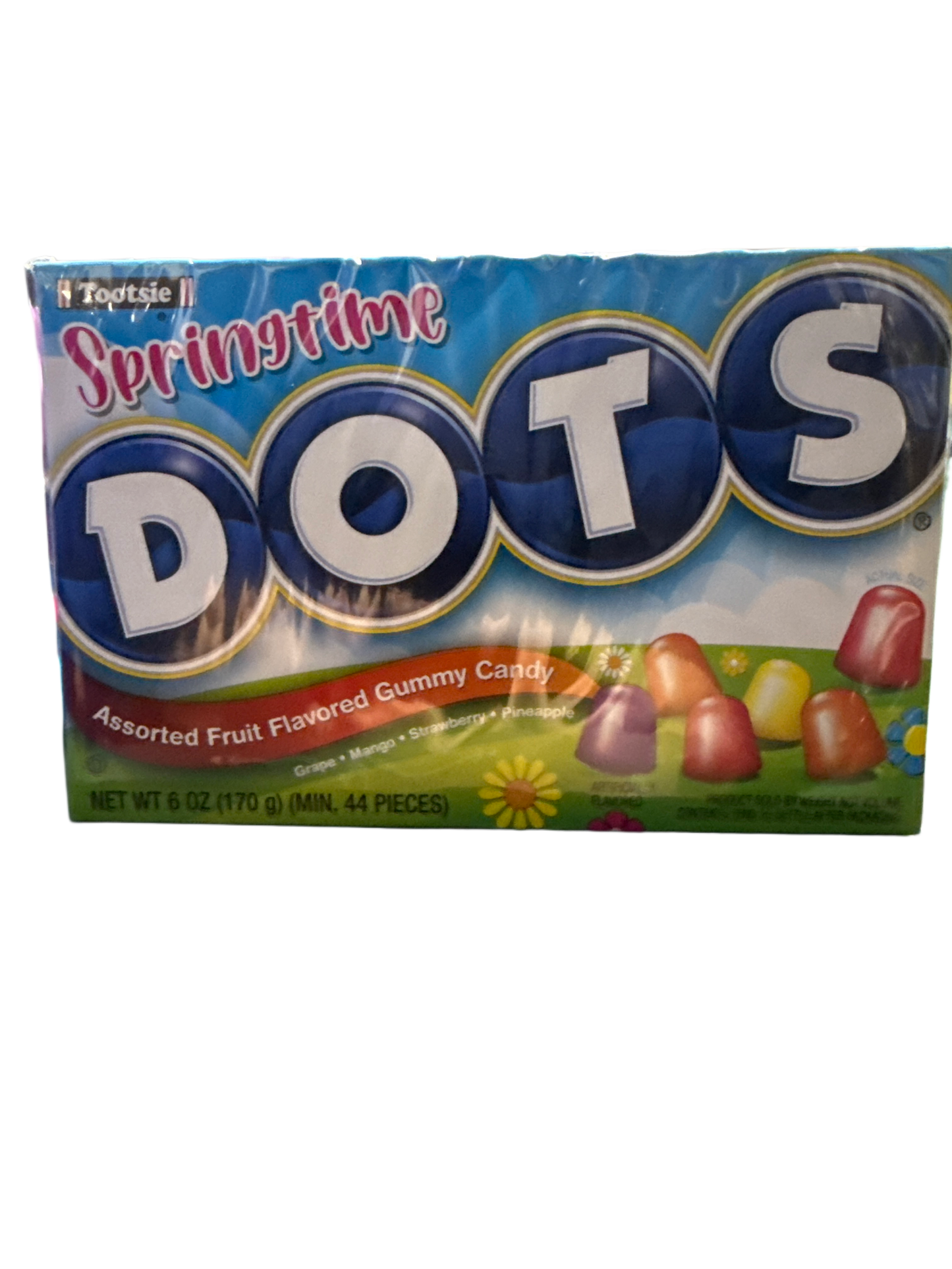 Caramelle gommose alla frutta Dots Pasqua 170G - Edizione USA