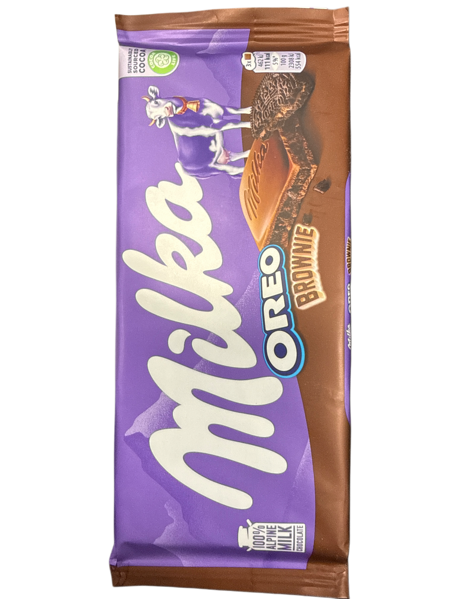 Milka Oreo Brownie Chocolate Bar 100G - Spain Edition