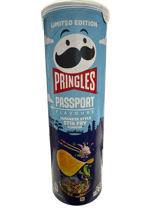 Pringles Limited Edition Japanese Style Stir Fry Flavour 165G - U.K Edition