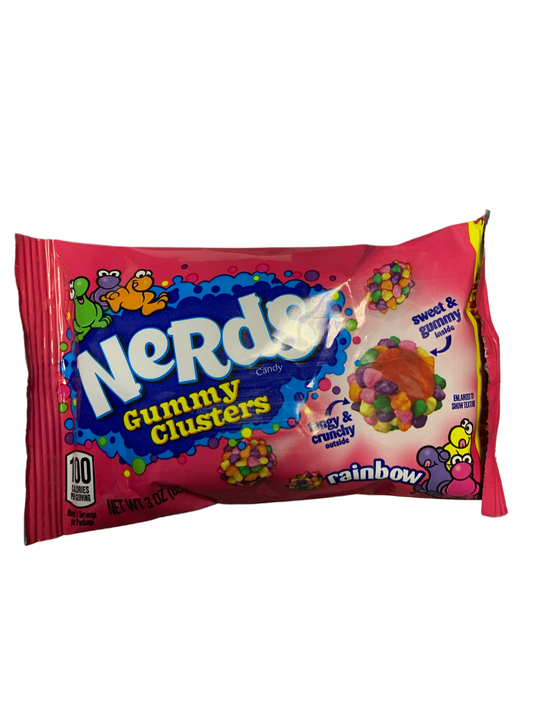 Nerds Gummy Clusters Rainbow Share Pack 30G - U.S Edition