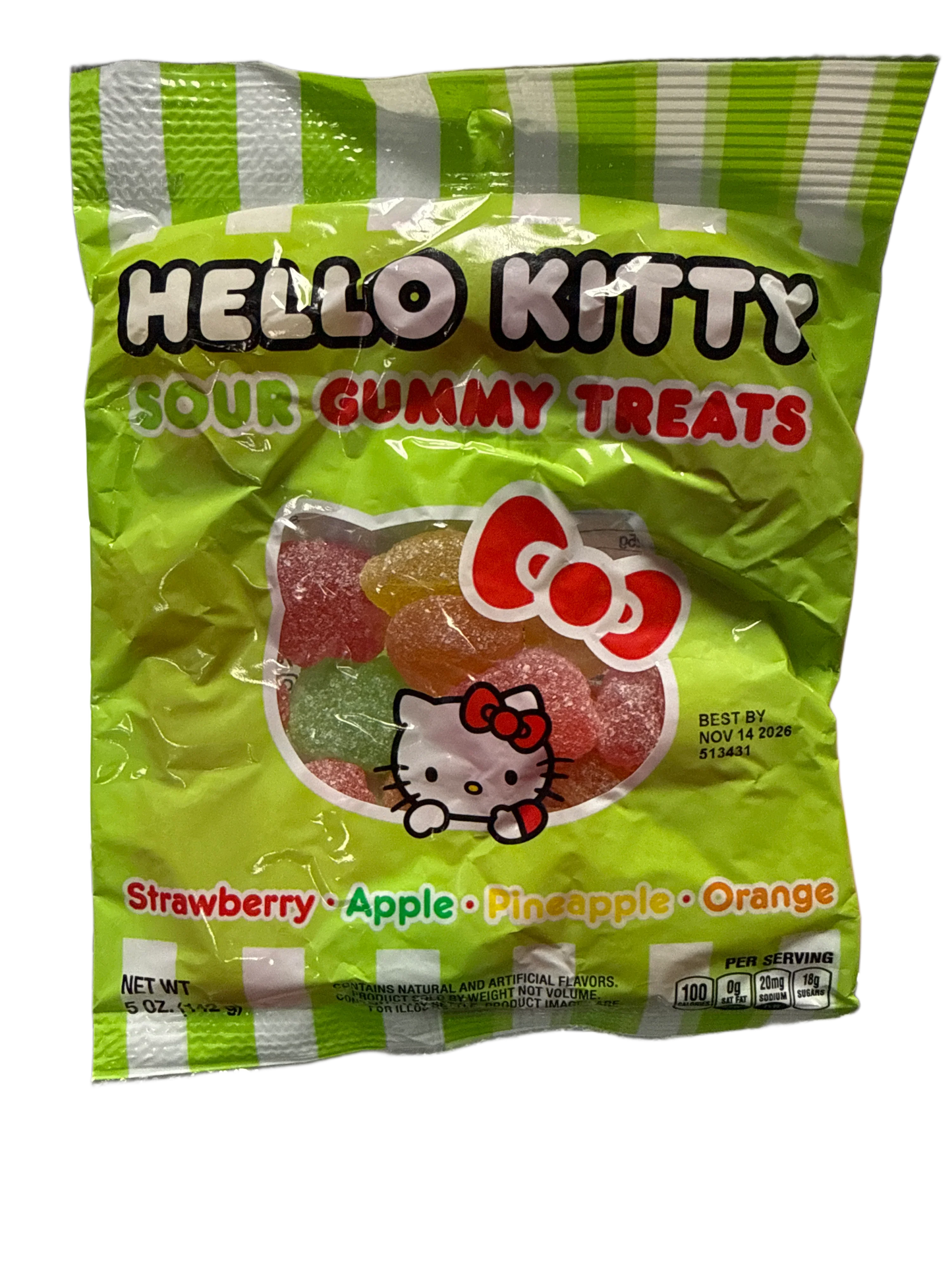 Hello Kitty Saure Gummibonbons 142G – US-Ausgabe