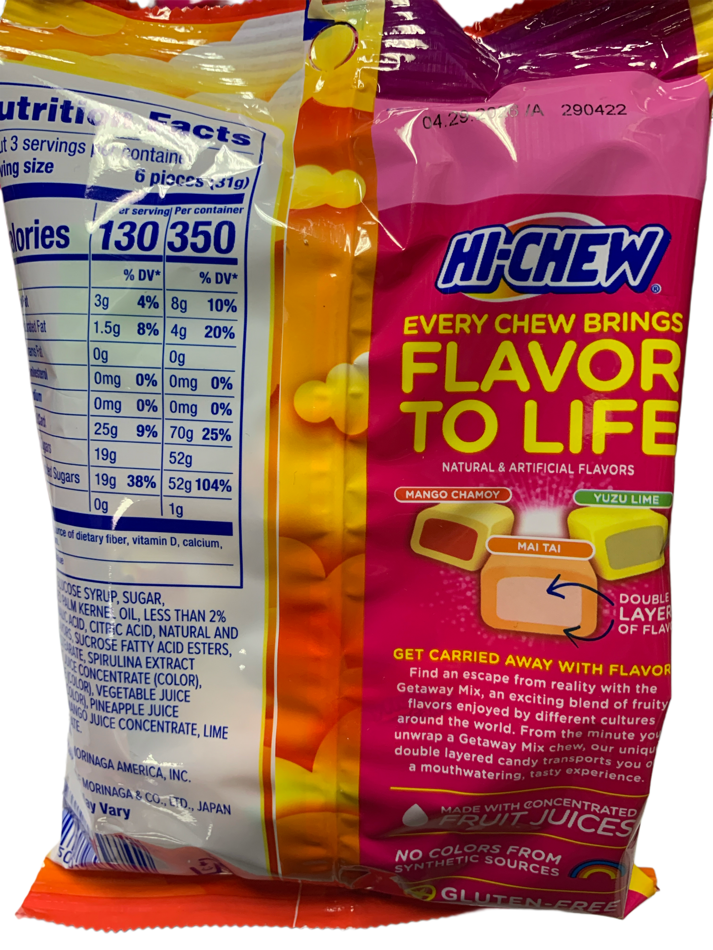 Morinaga Hi-Chew Getaway Mix 85G - U.S Edition