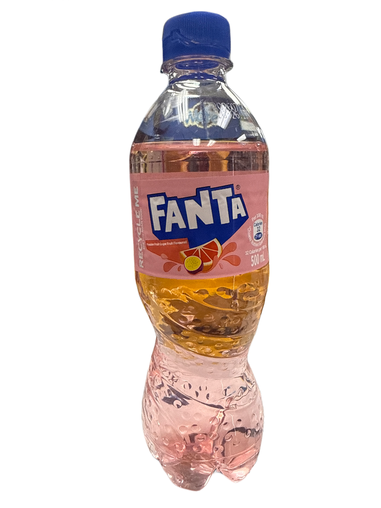 Fanta Sabor a Maracuyá y Pomelo Botella 500ML - Edición China