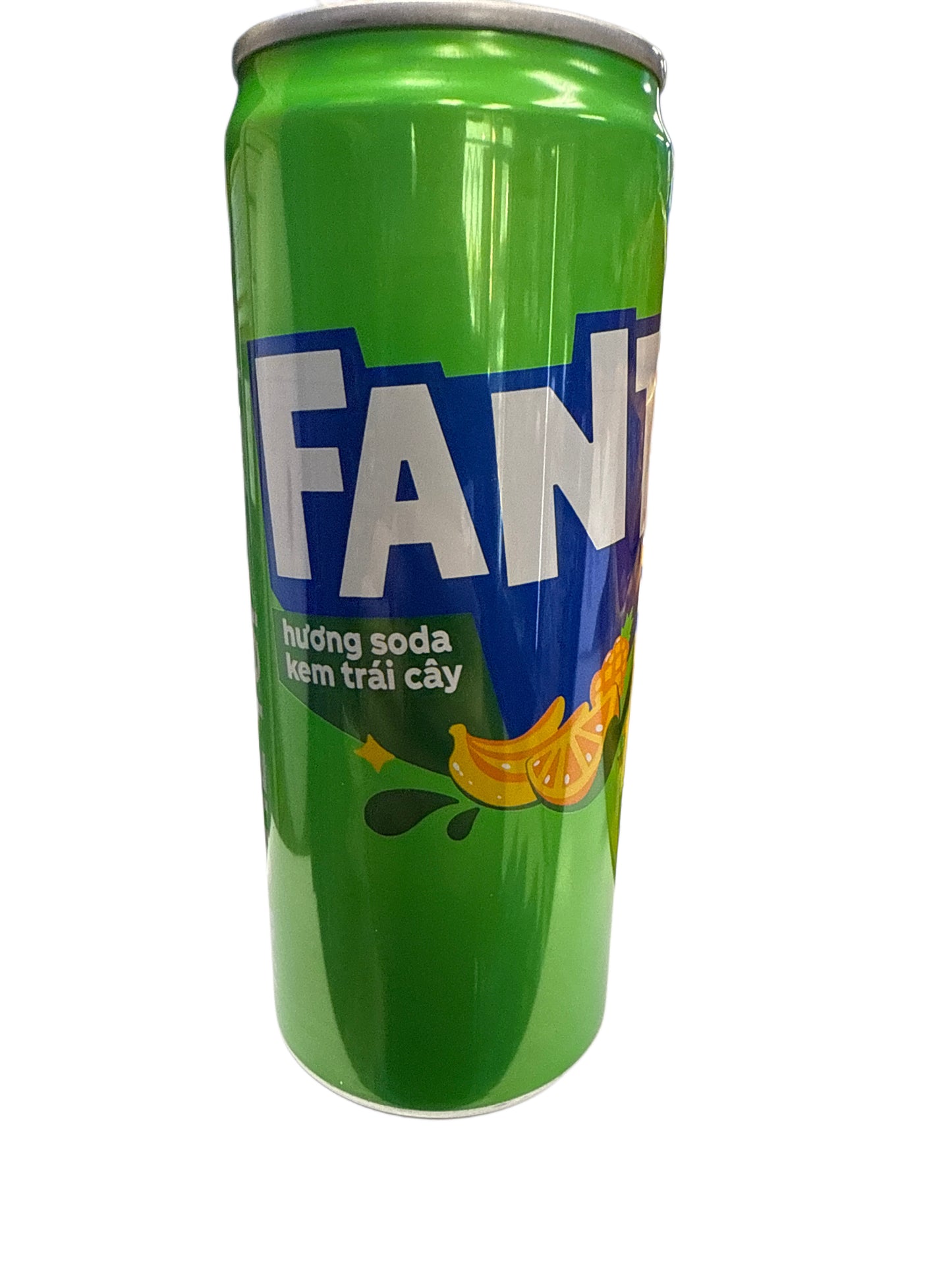 Fanta Soda Crema Bebida Huong 320ML Edición Vietnamita