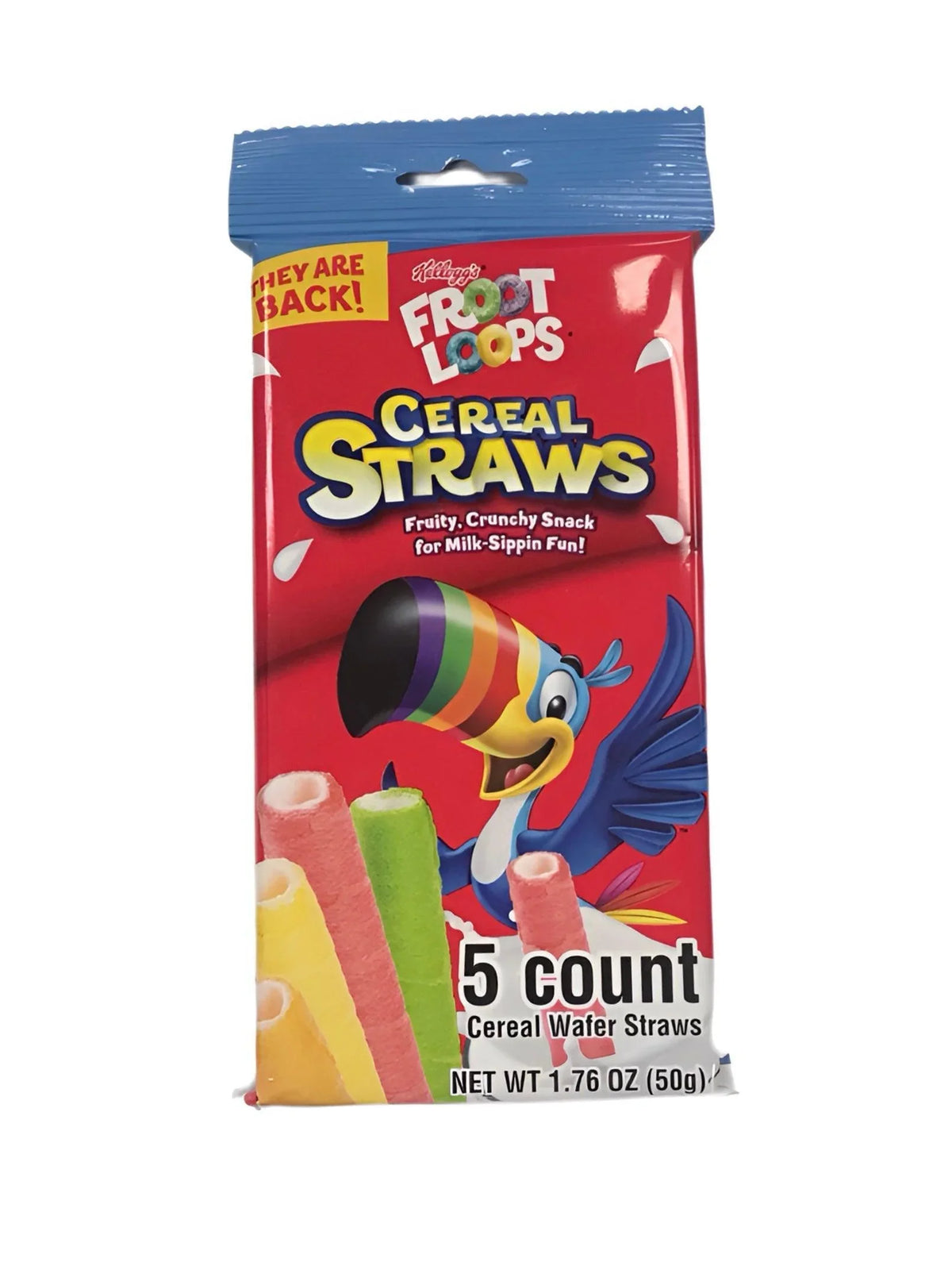 Extream Snacks Froot Loops Cereal Straws | Fruity, Crunchy Snack