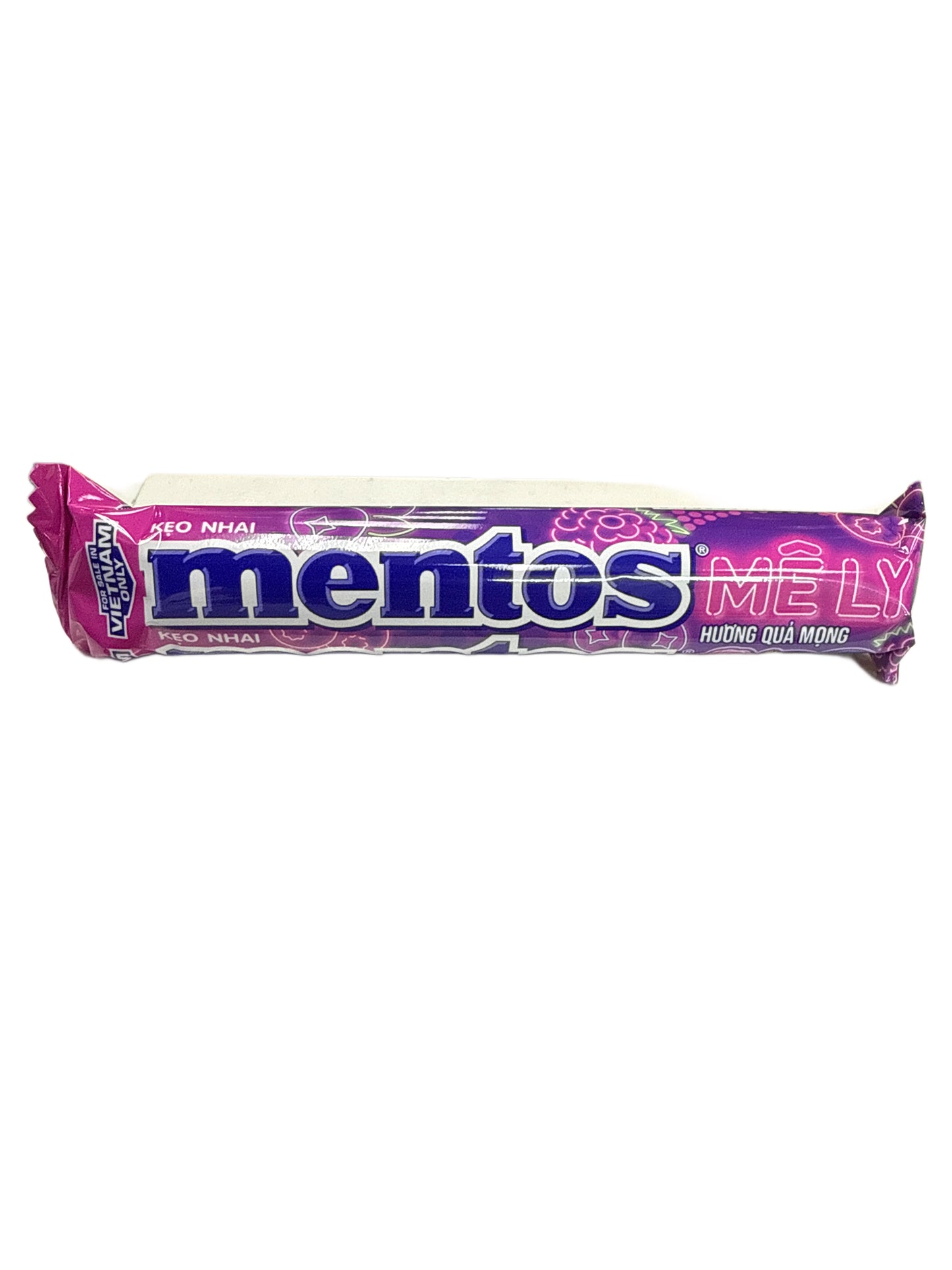 Mentos Chewy Berry Flavoured Candy 29.7G – Vietnam Edition