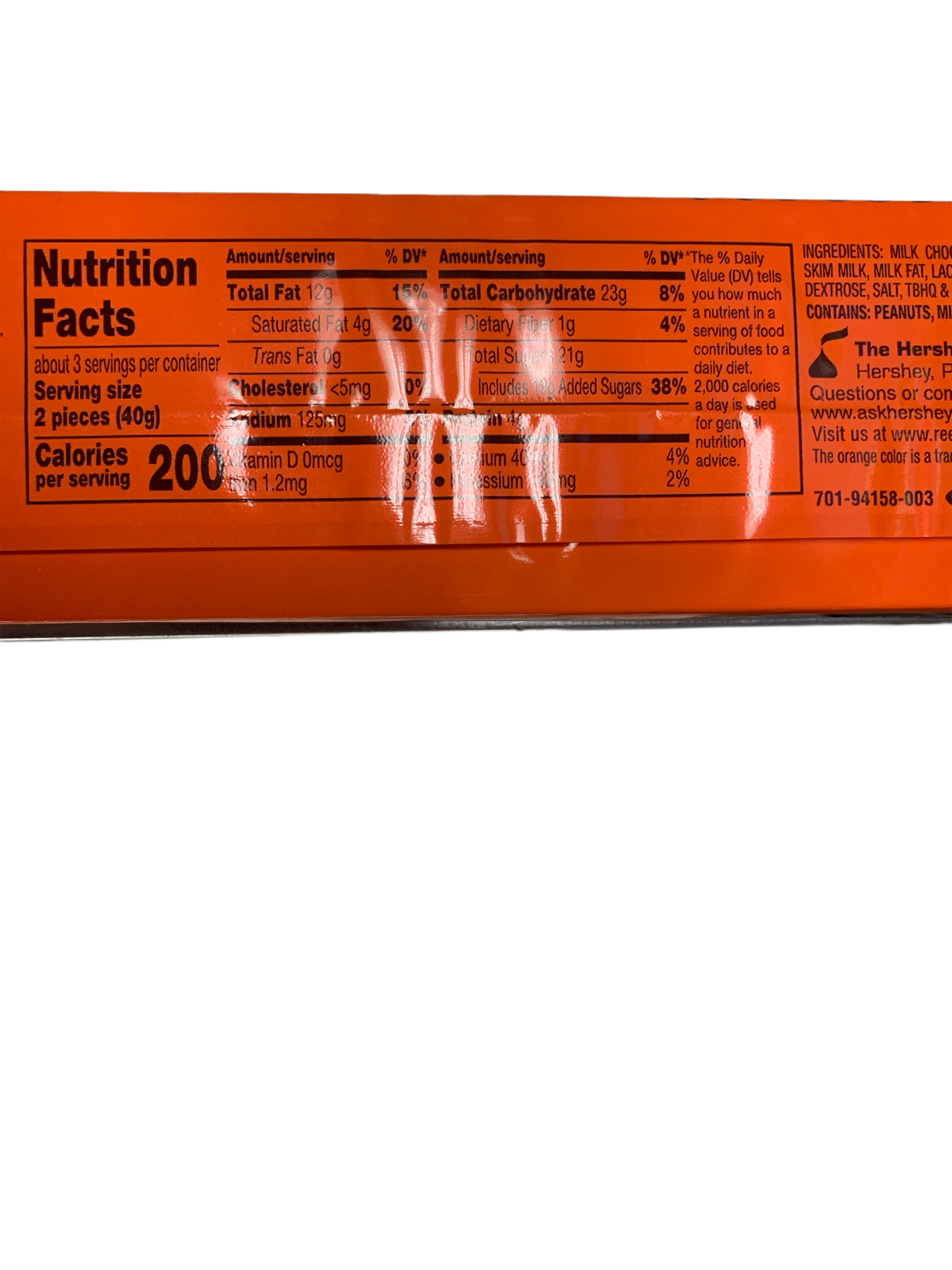 Reeses Peanut Butter Cups Super King Chocolate Bar 119G - U.S Edition