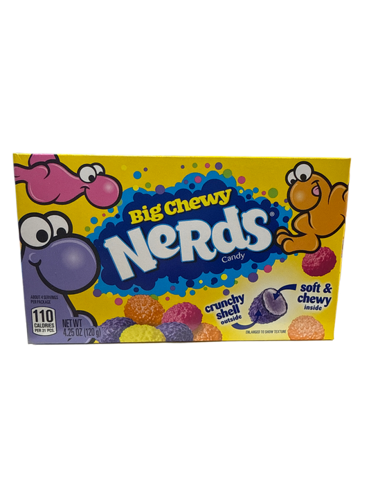 Caja grande masticable Nerds para teatro 120G - Edición EE. UU.
