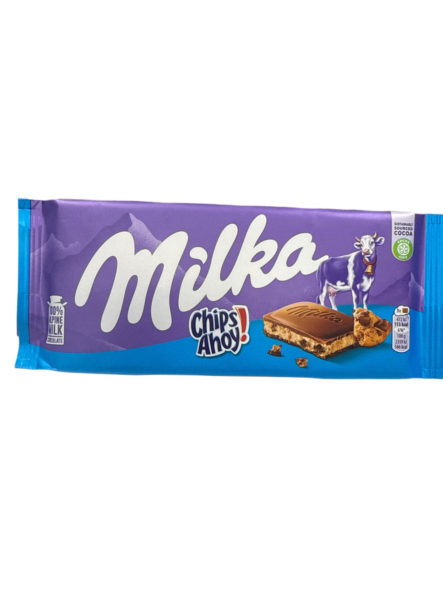 Milka Chips Ahoy Tamaño King Chocolate 100G - Edición Polonia