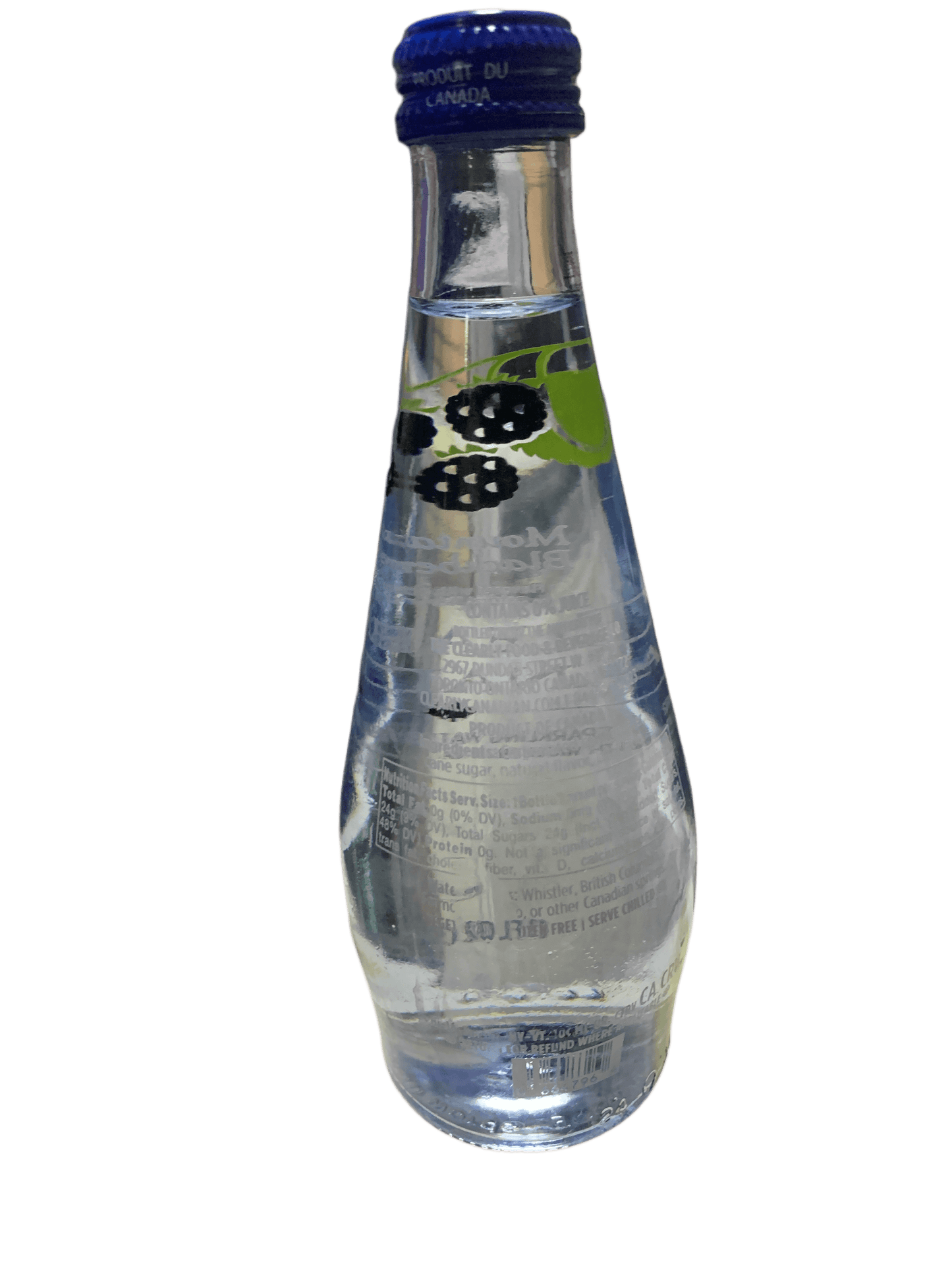 Clearly Canadian Sparkling Mountain Blackberry Bottle 325ML - Canadian Edition