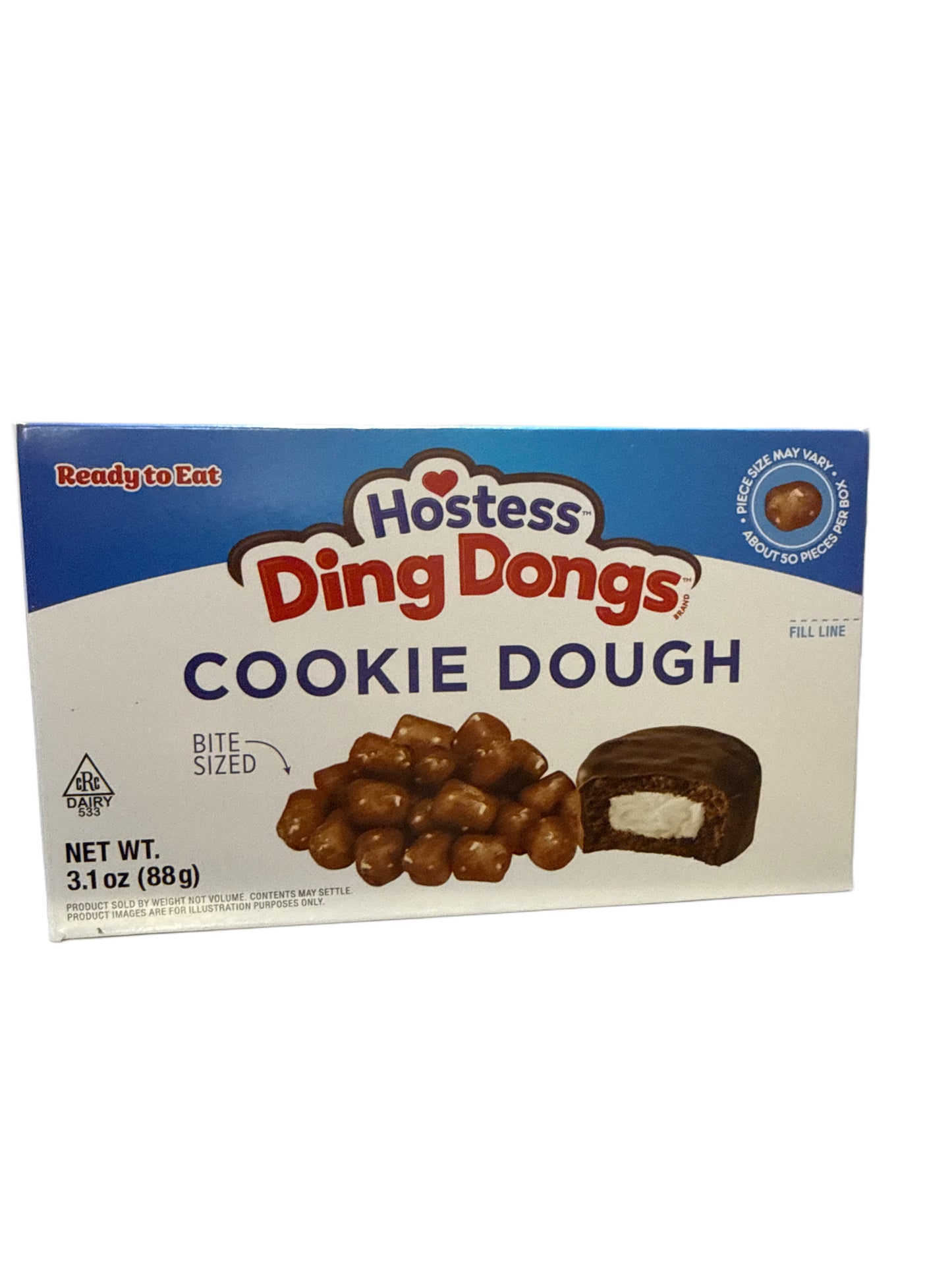 Hostess Ding Dongs Cookie Dough Bites 88G - U.S Edition