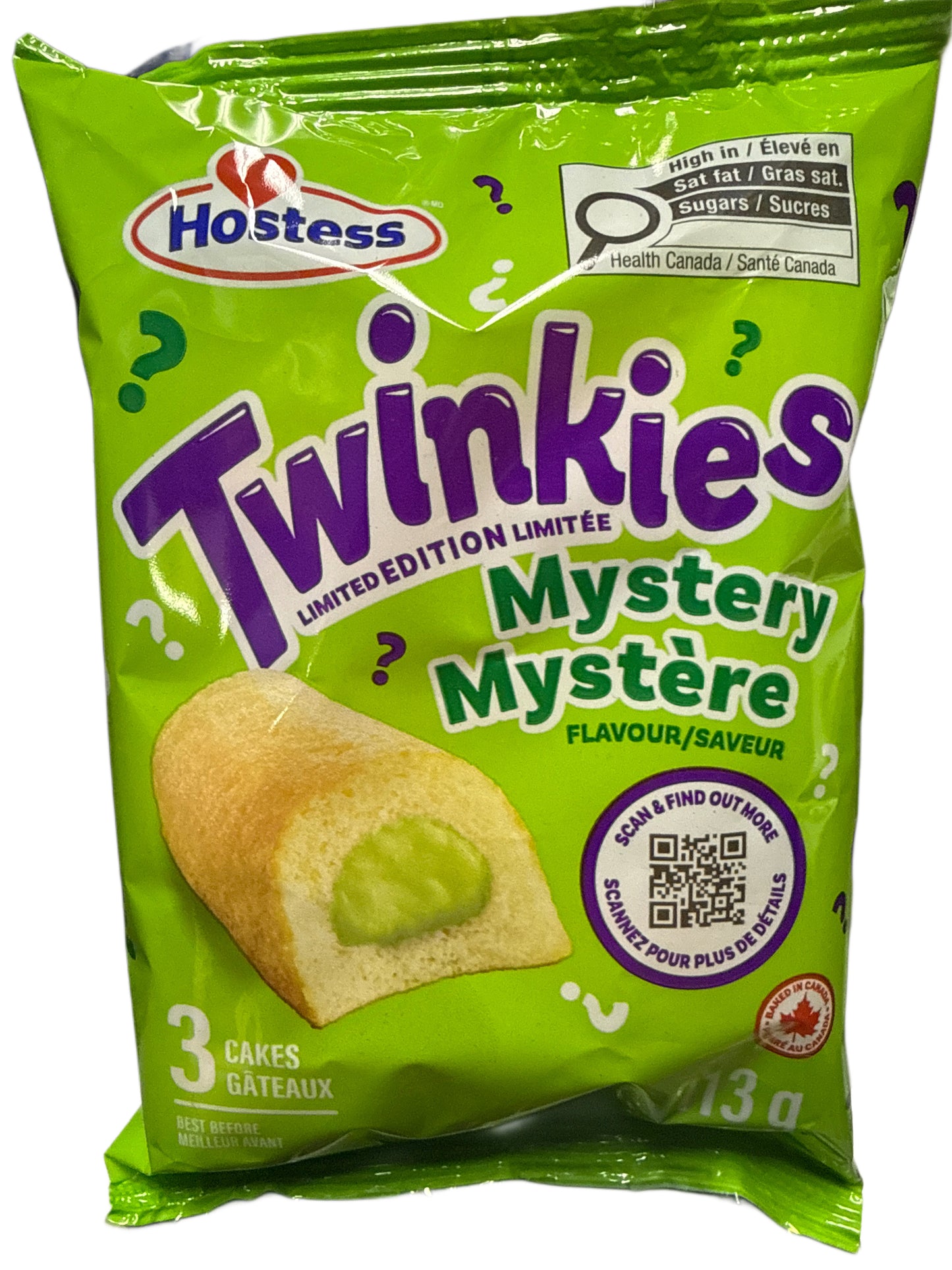 Hostess Mystery Flavoured Twinkies 113G - Canadian Edition