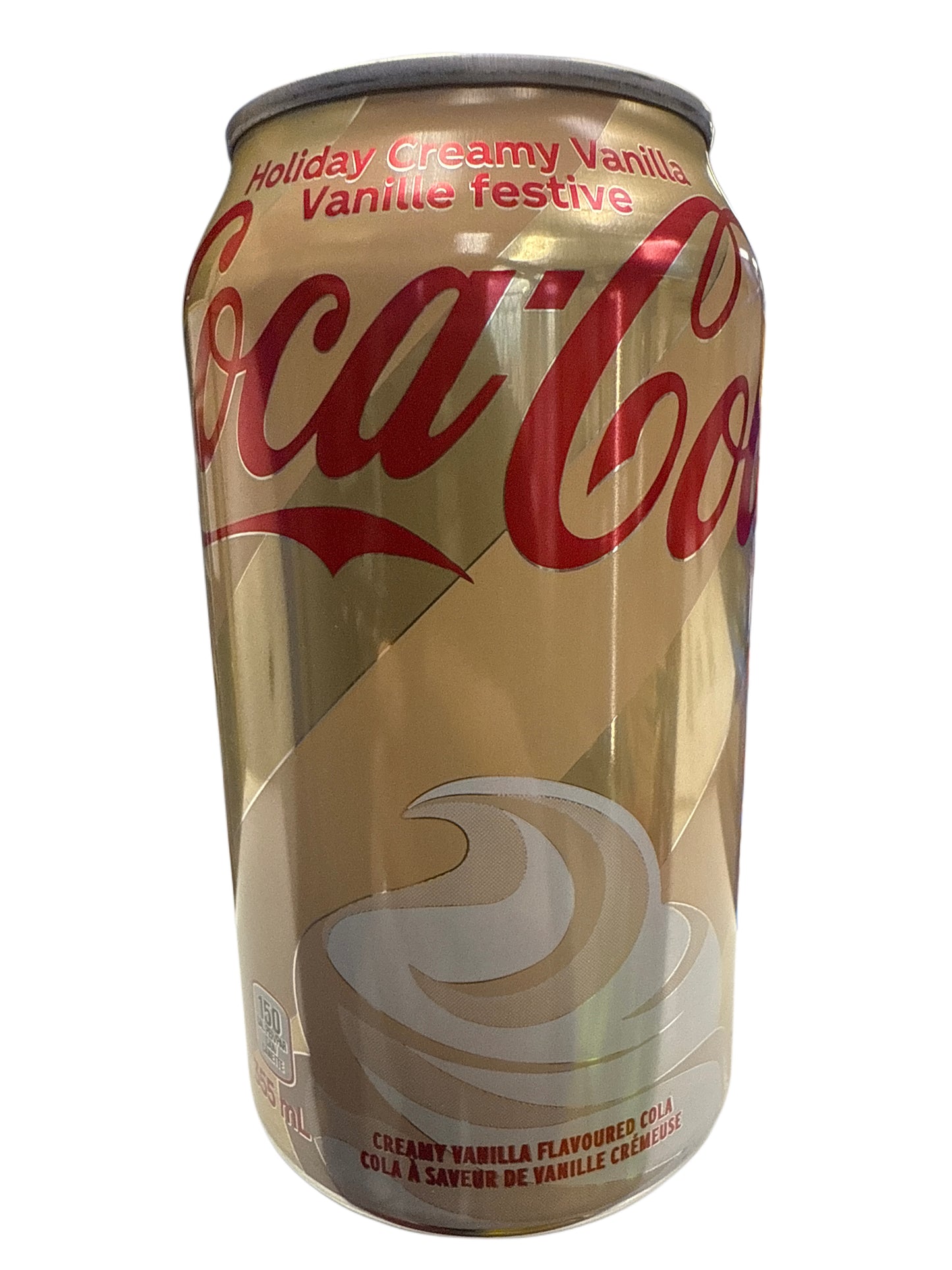 Coca Cola Feiertag Weihnachten Cremige Vanille Dose 355ML - Kanadische Ausgabe