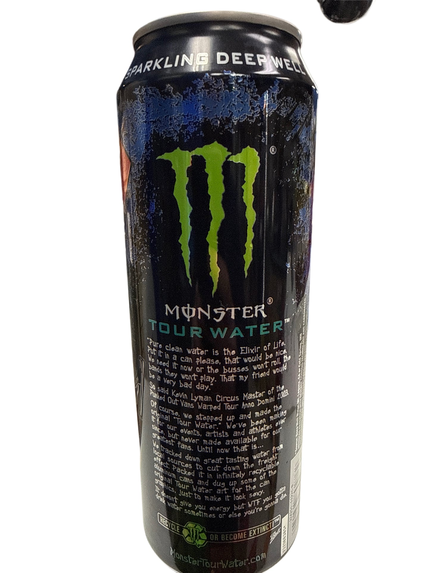 Monster Sparkling Deep Well Water 568ML - U.S Edition
